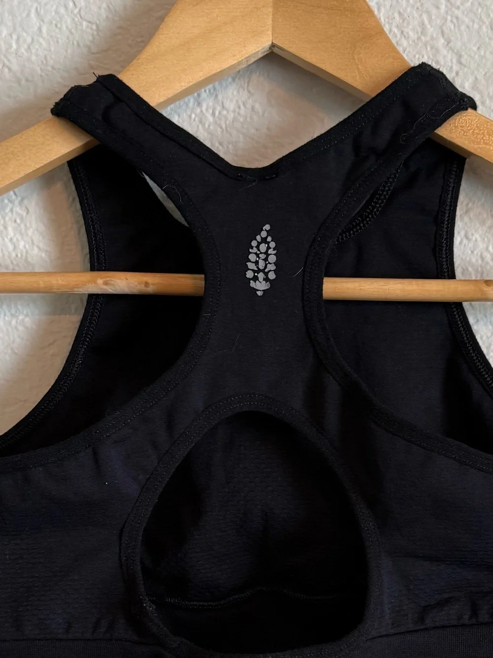 Free People FP Movement Black Every Single Time Bra Sports Bra OB1369067 Size XS